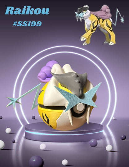 Blind Box Option: Pokemon Inspired Collectible Character Pokeballs