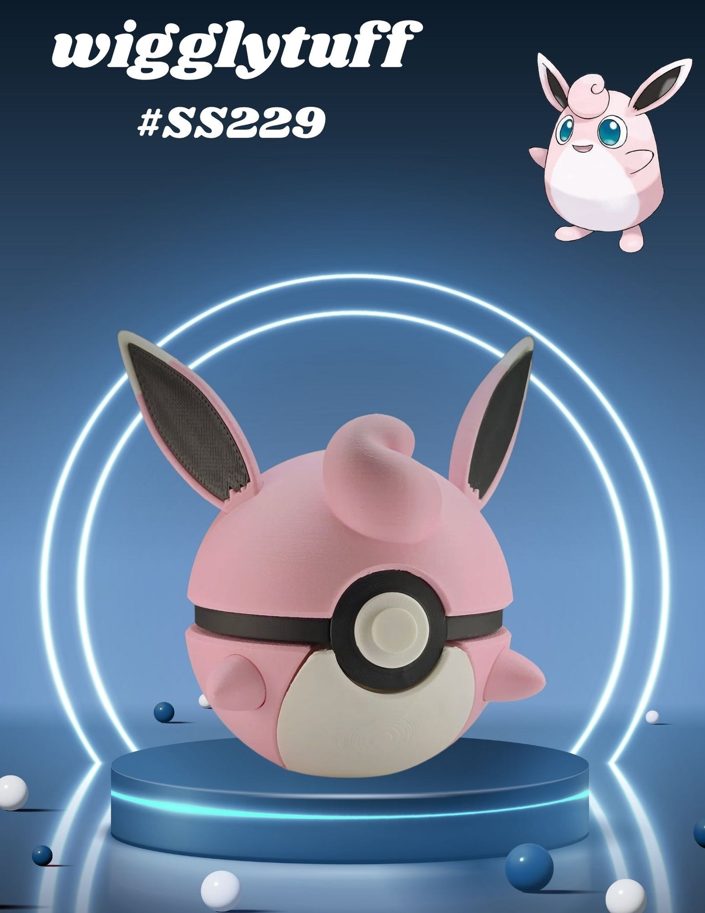 Blind Box Option: Pokemon Inspired Collectible Character Pokeballs